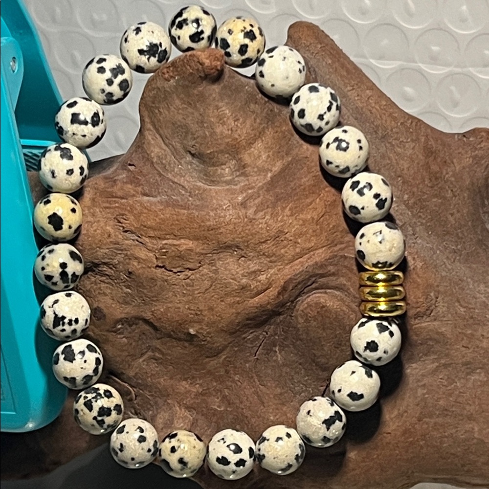 8mm Dalmatian Jasper